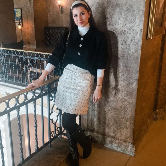 Tweed vintage skirt - Picture 3 of 4